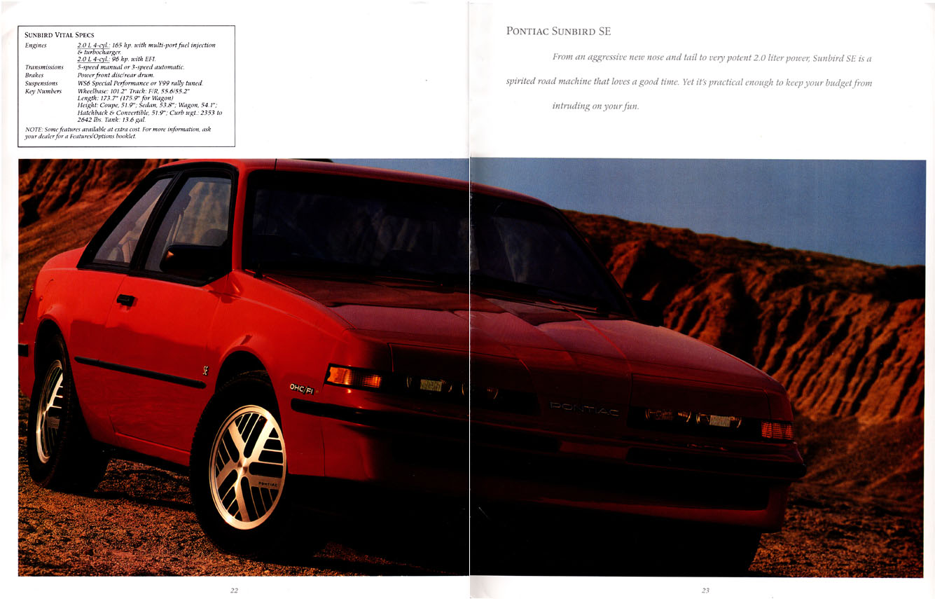 1987 Pontiac Brochure Page 1